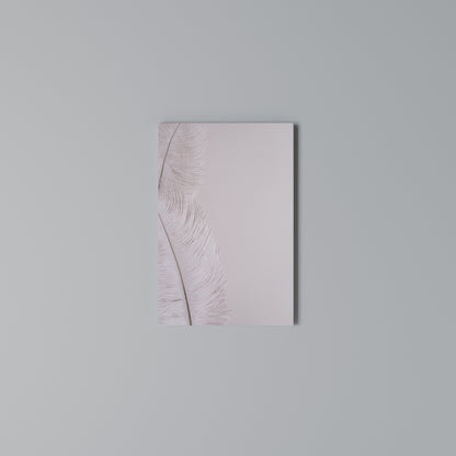 WHISPERING PINK FEATHERS Κατακόρυφος Πίνακας σε Καμβά