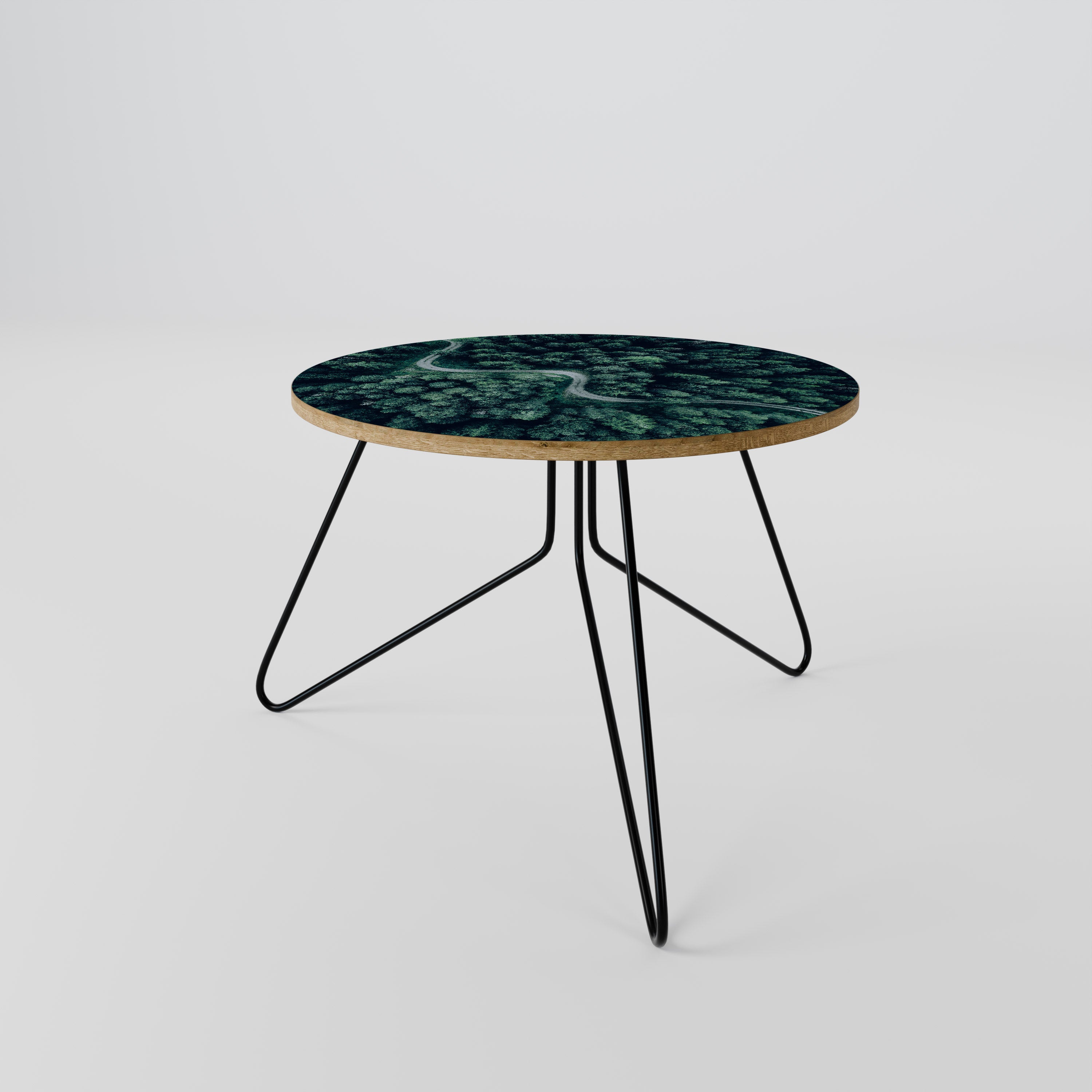 FORESTED SERPENTINE ROUTE Coffee Table