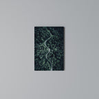 FORESTED SERPENTINE ROUTE Vertical Canvas Print