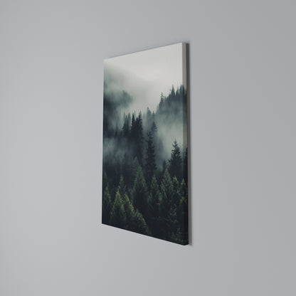 MYSTICAL FOREST WHISPERS Quadro em tela vertical