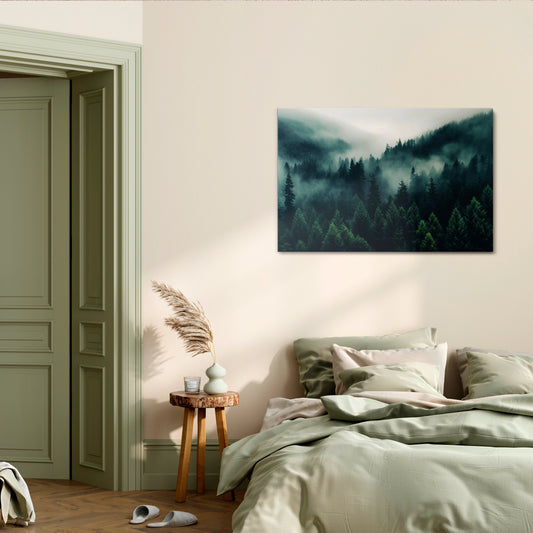 MYSTICAL FOREST WHISPERS Horizontal Canvas Print