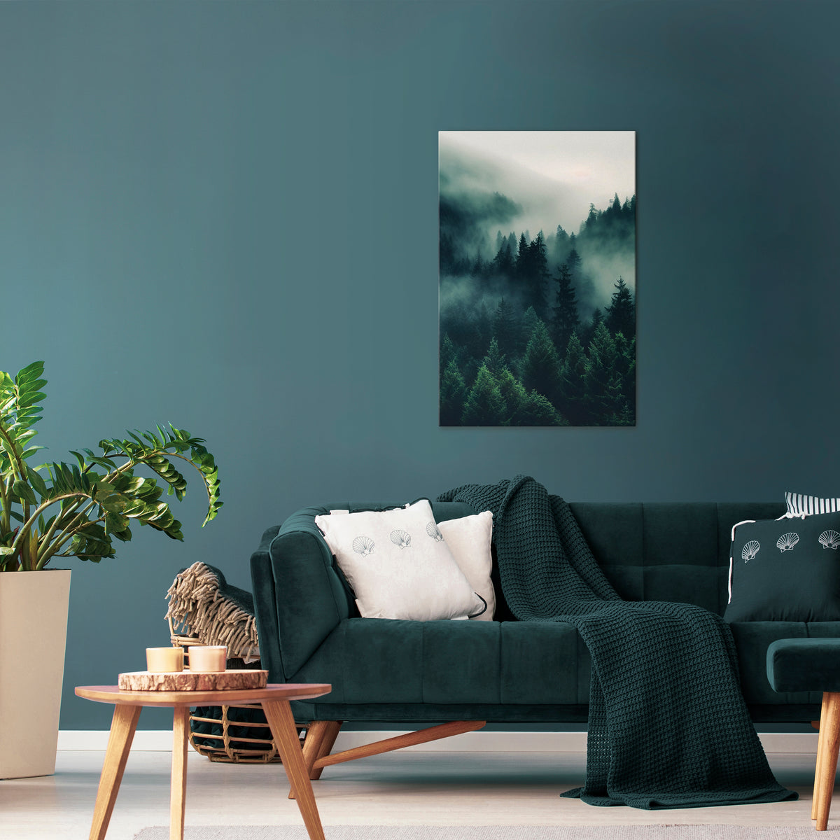 MYSTICAL FOREST WHISPERS Quadro em tela vertical
