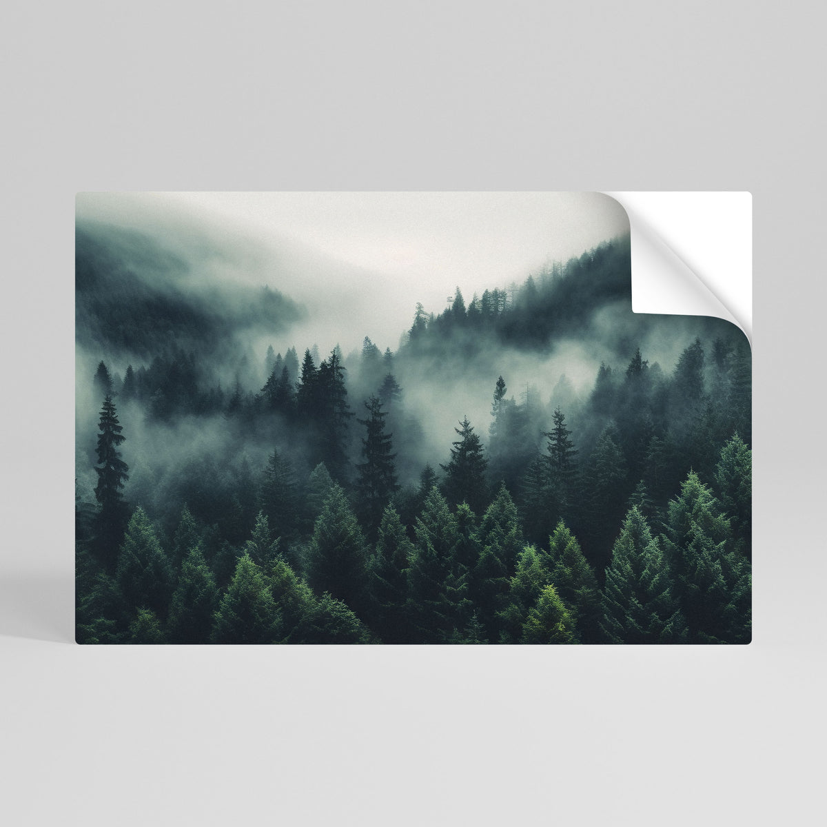 MYSTICAL FOREST WHISPERS Αυτοκόλλητη Αφίσα οριζόντια