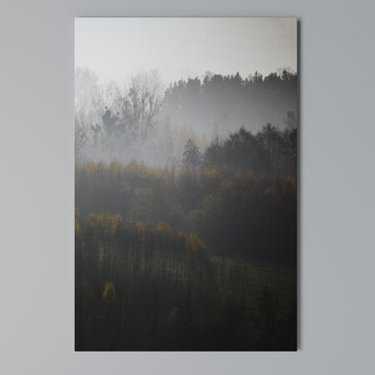 AUTUMNAL HAZE Stampa su tela verticale
