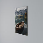 MOUNTAINSIDE REFLECTIONS Quadro em tela vertical