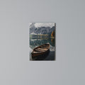 MOUNTAINSIDE REFLECTIONS Quadro em tela vertical