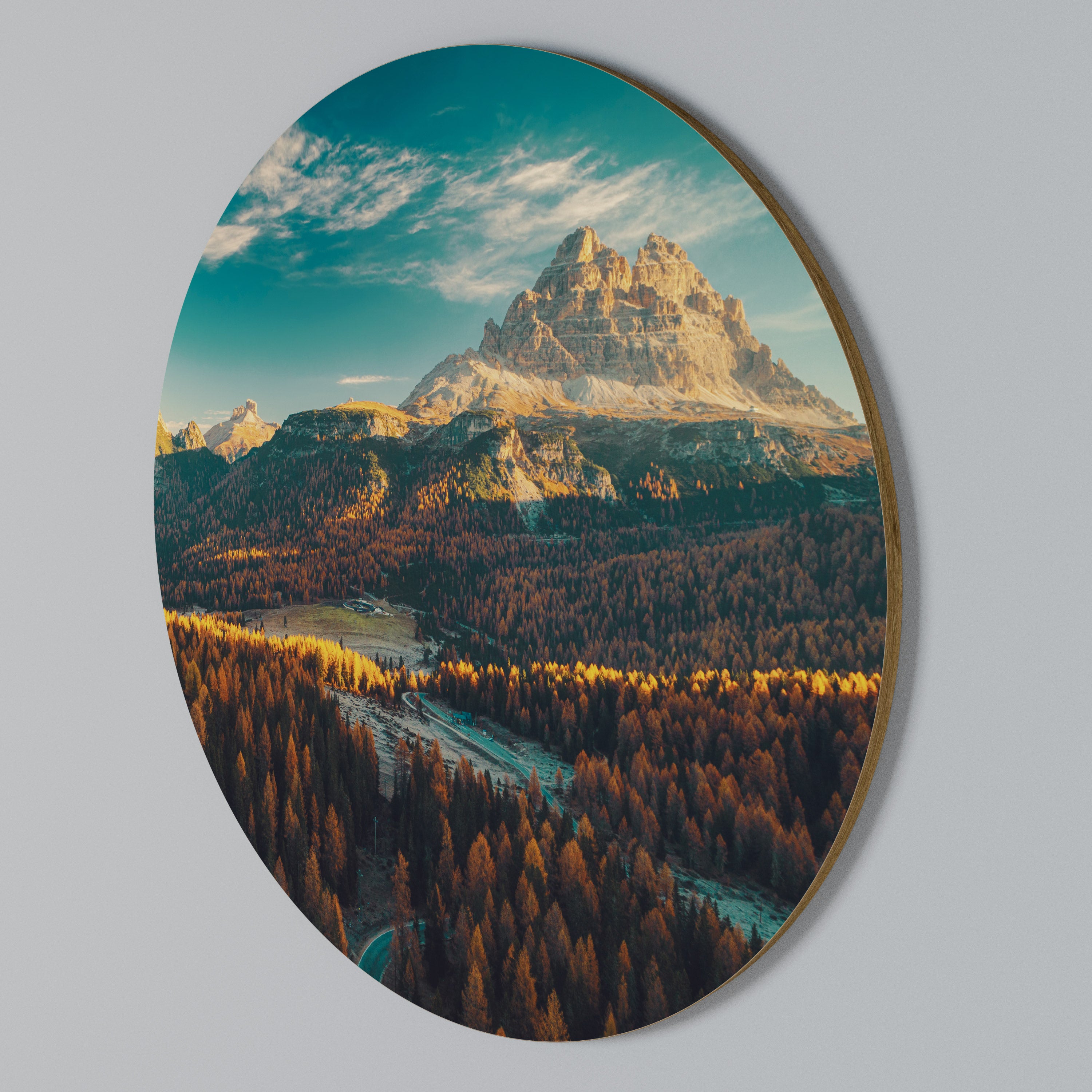 DREAMLAND ESCAPE Rundes Wandbild