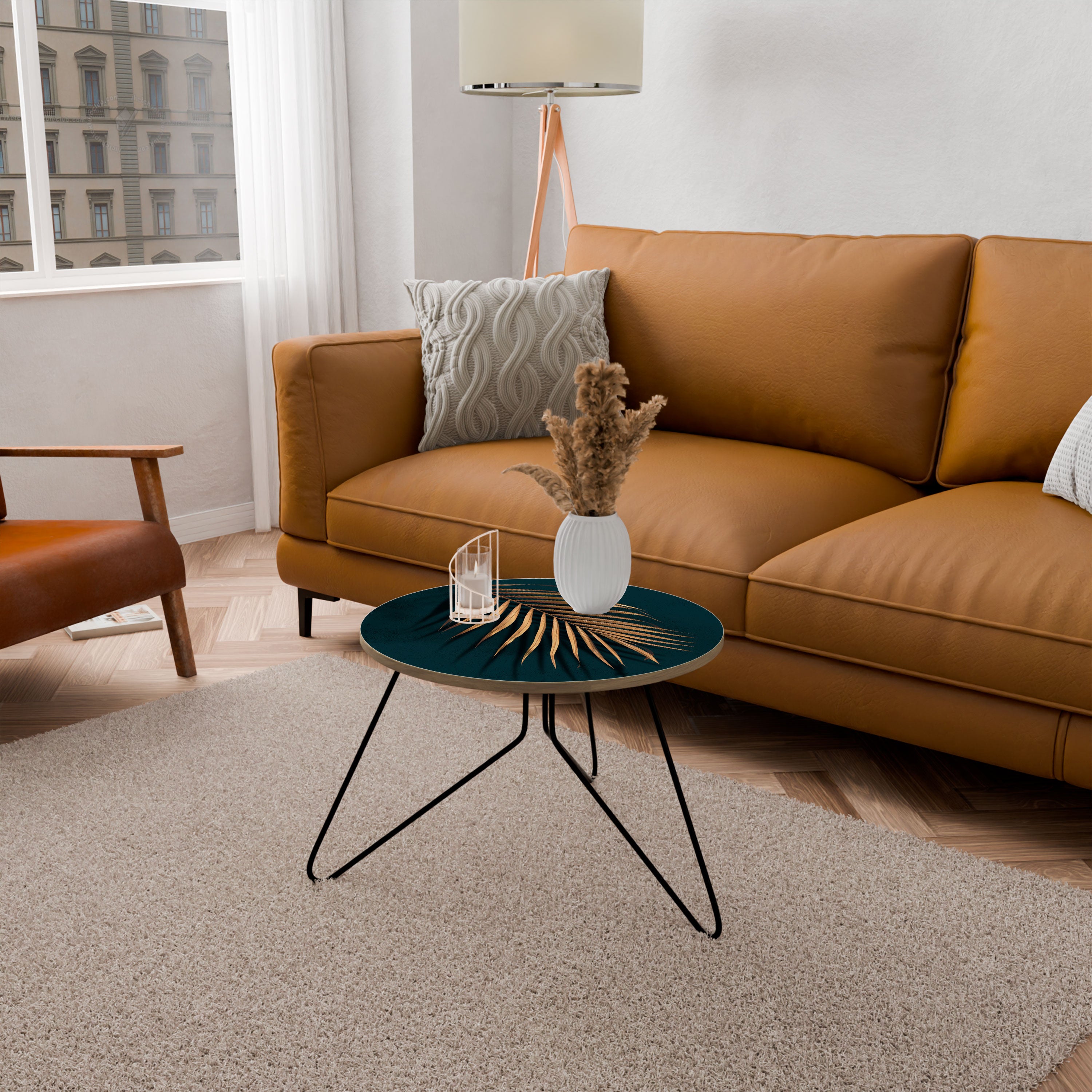 GOLDEN PALM WHISPERS Coffee Table