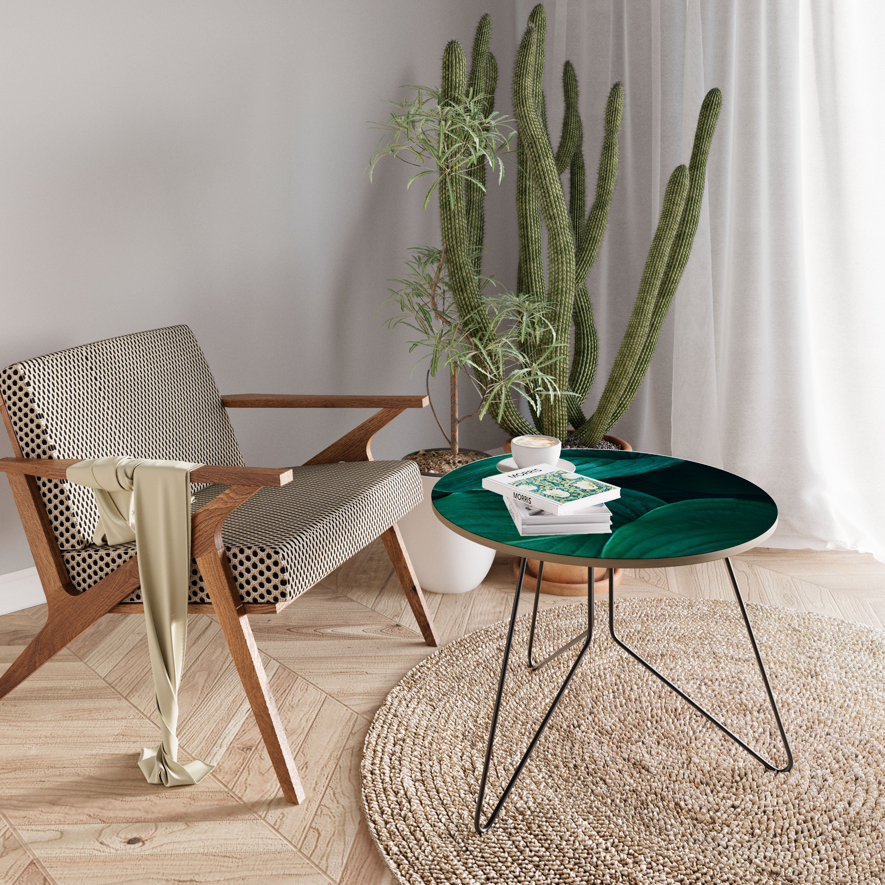 SUBTLE BOTANICAL HUES Coffee Table