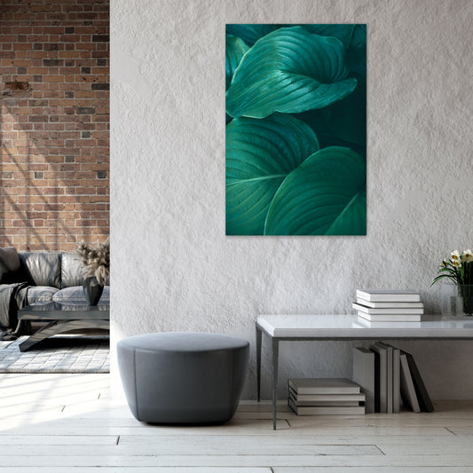 SUBTLE BOTANICAL HUES Vertical Canvas Print