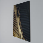 LUXE LEAF DANCE Vertical Canvas Print