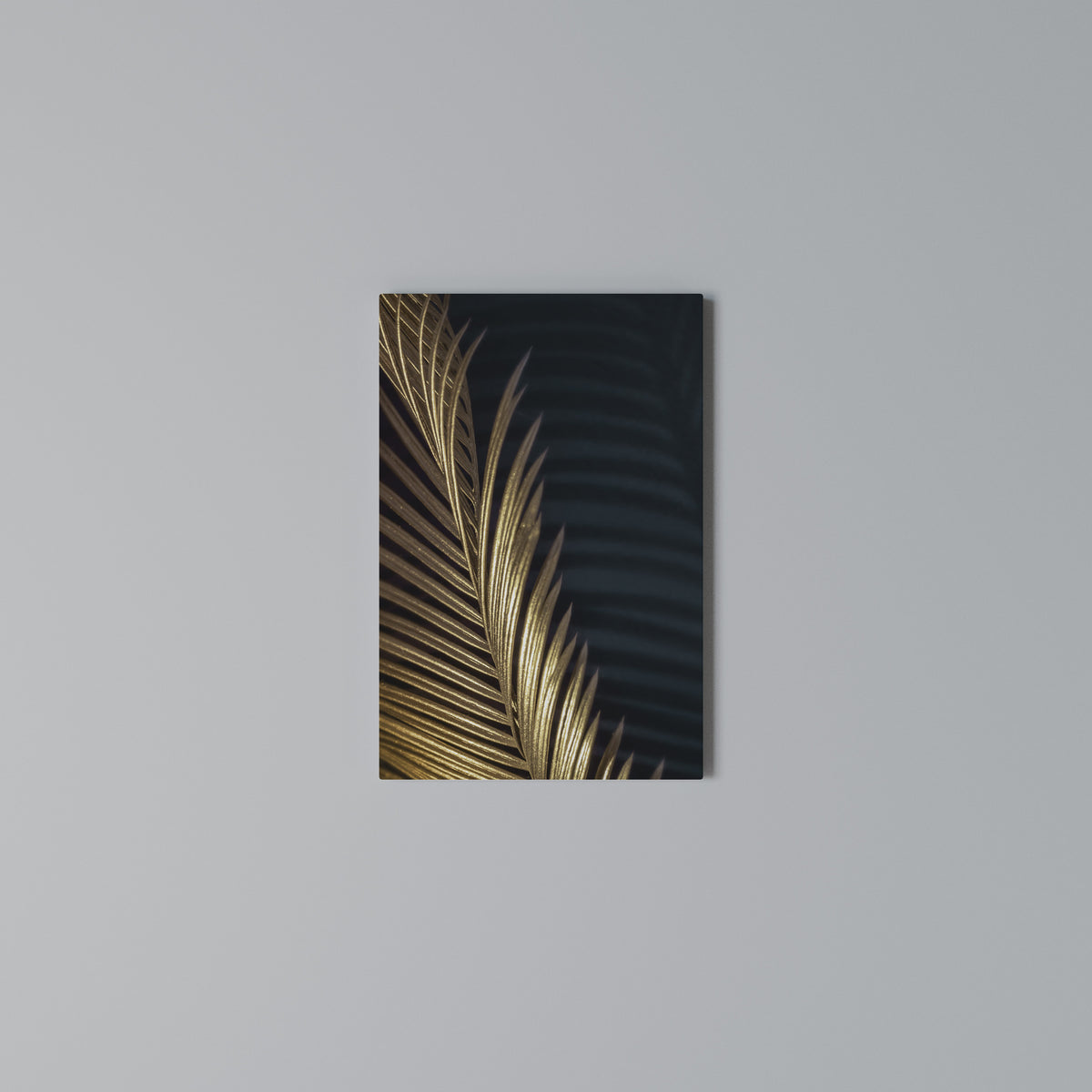 LUXE LEAF DANCE Vertical Canvas Print