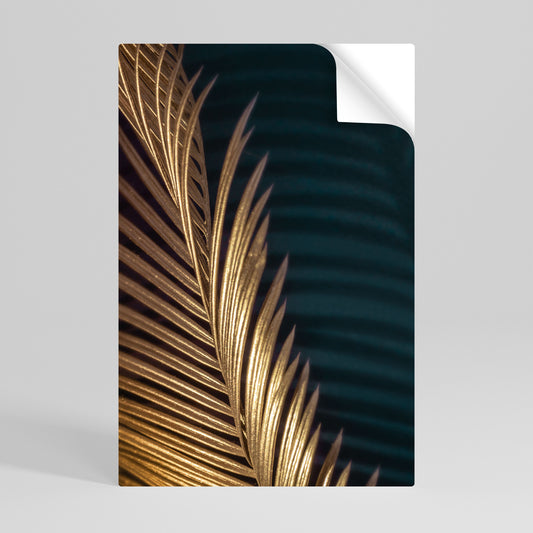 LUXE LEAF DANCE Poster Verticale Adesivo