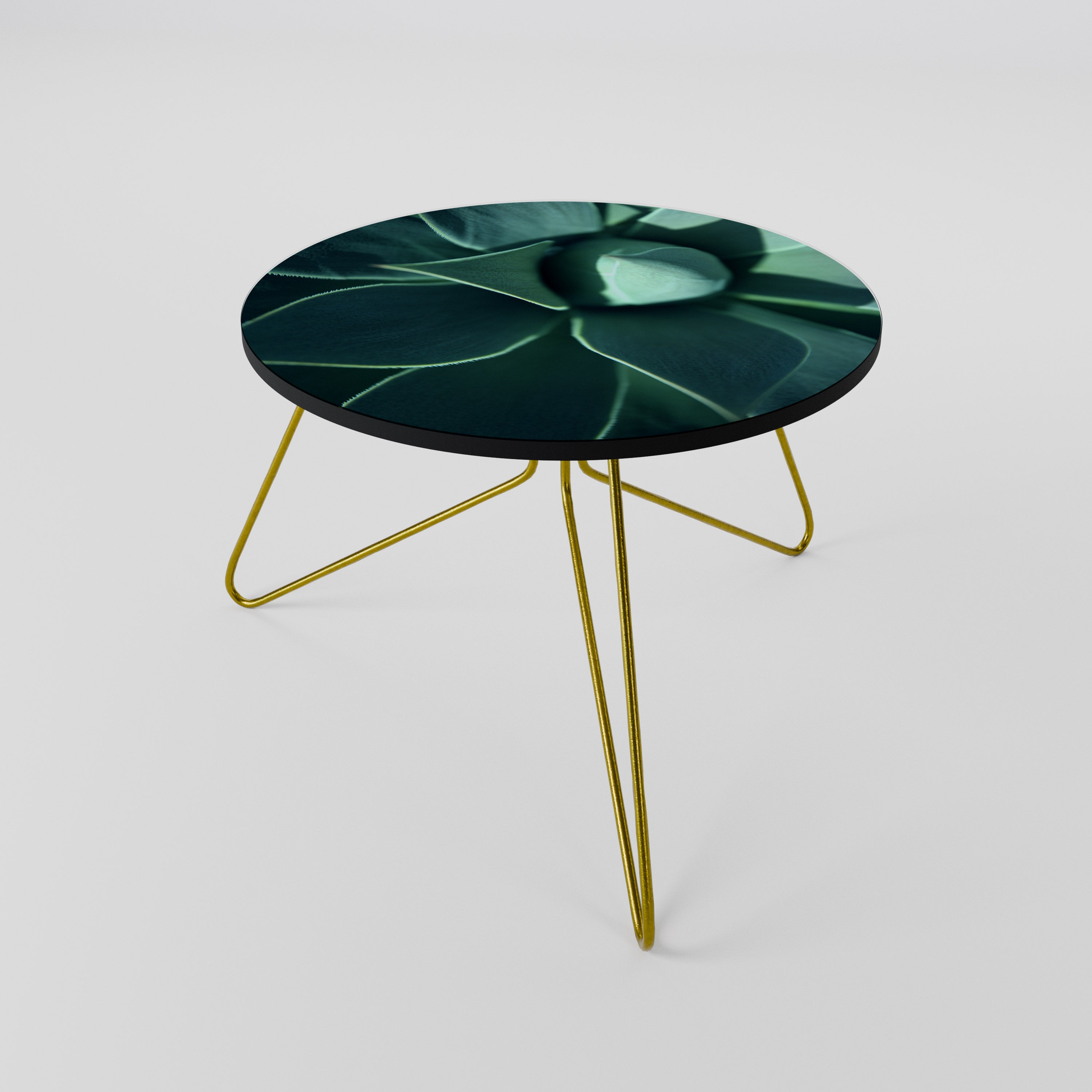 MYSTICAL GREEN WHORL Coffee Table
