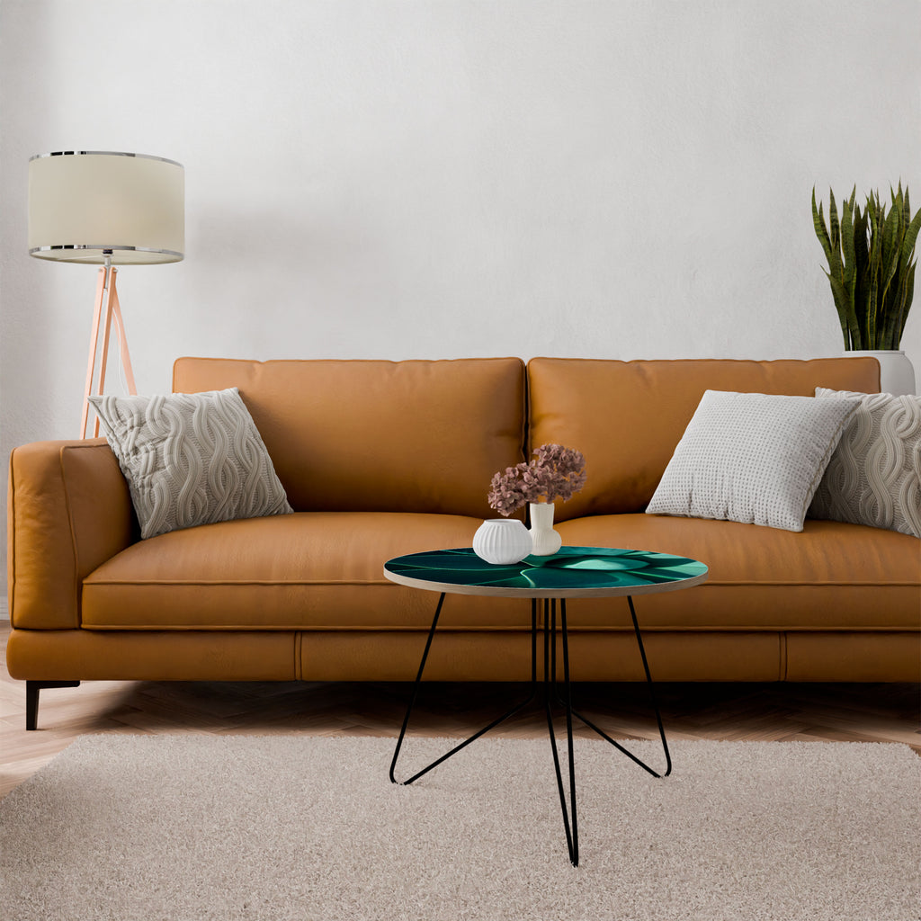 MYSTICAL GREEN WHORL Coffee Table