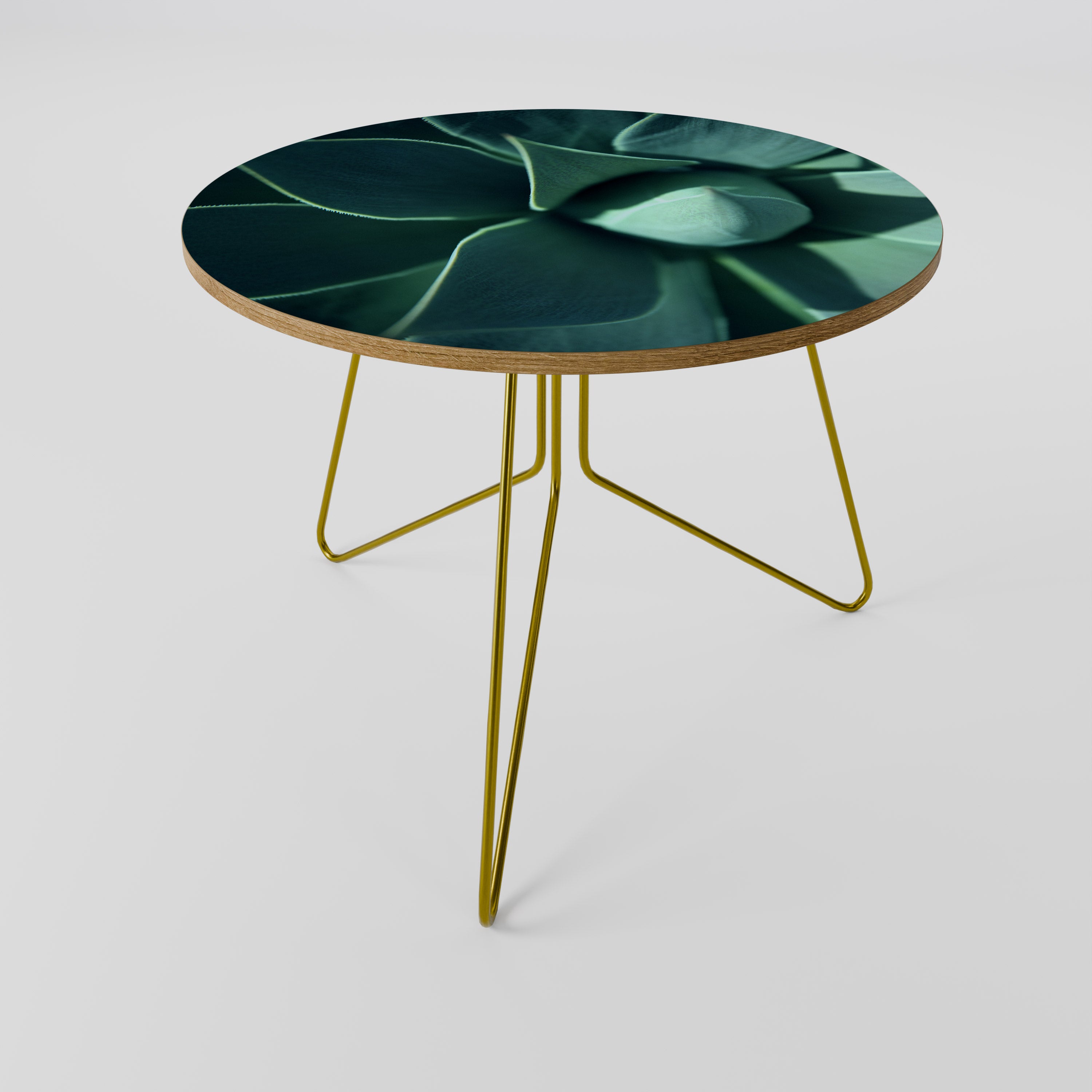 MYSTICAL GREEN WHORL Coffee Table
