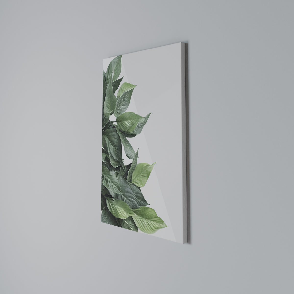LUSH LEAFY WHIMSY Quadro em tela vertical