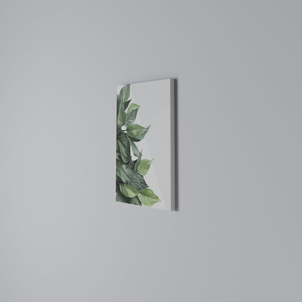 LUSH LEAFY WHIMSY Quadro em tela vertical