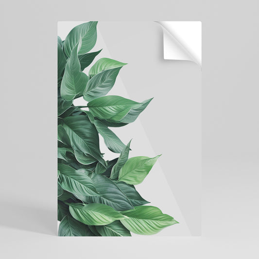 LUSH LEAFY WHIMSY Poster Verticale Adesivo