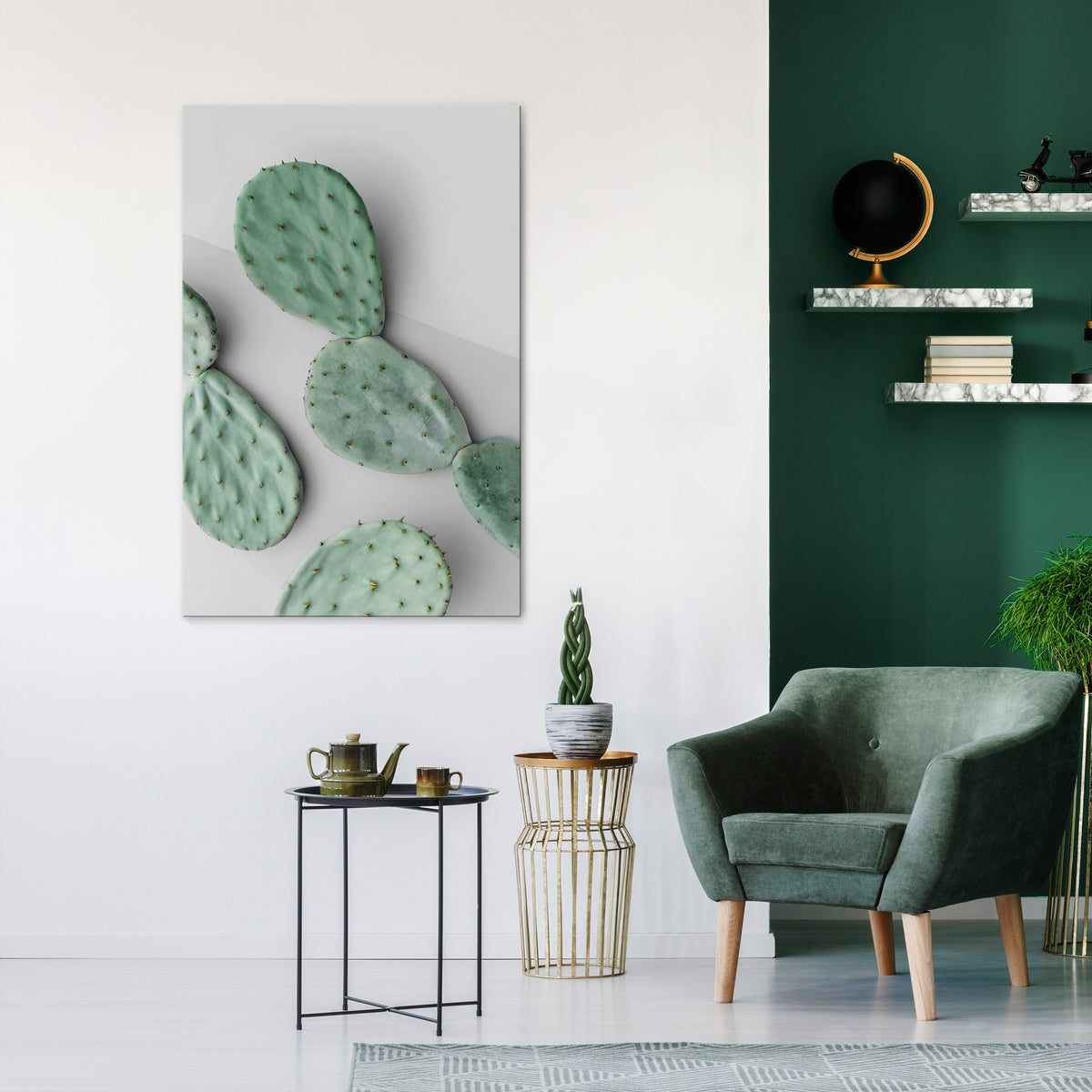 CACTUS DREAMSCAPE Quadro em tela vertical