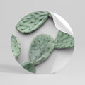 CACTUS DREAMSCAPE Adesivo rotondo riposizionabile