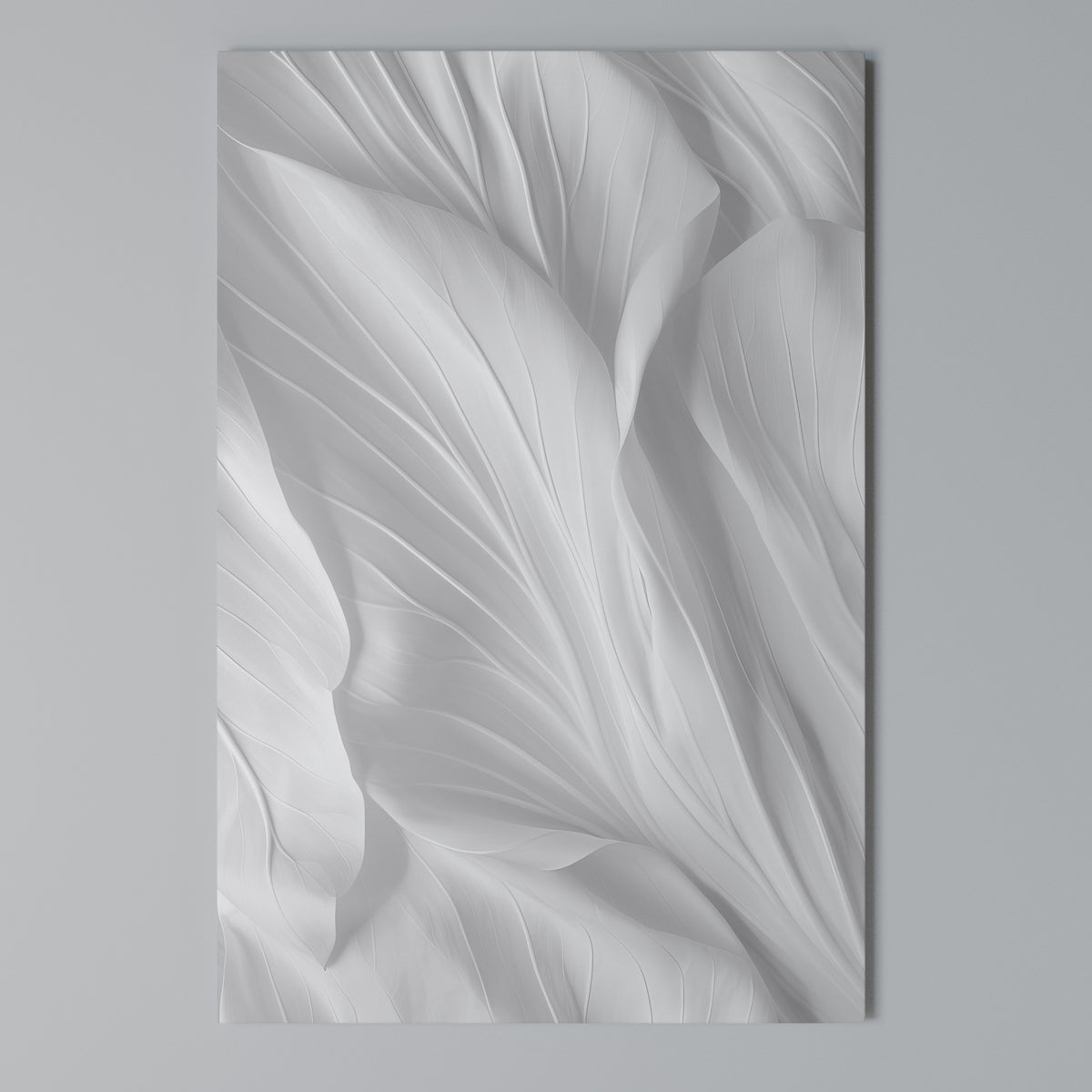 SILKEN SERENITY Quadro em tela vertical