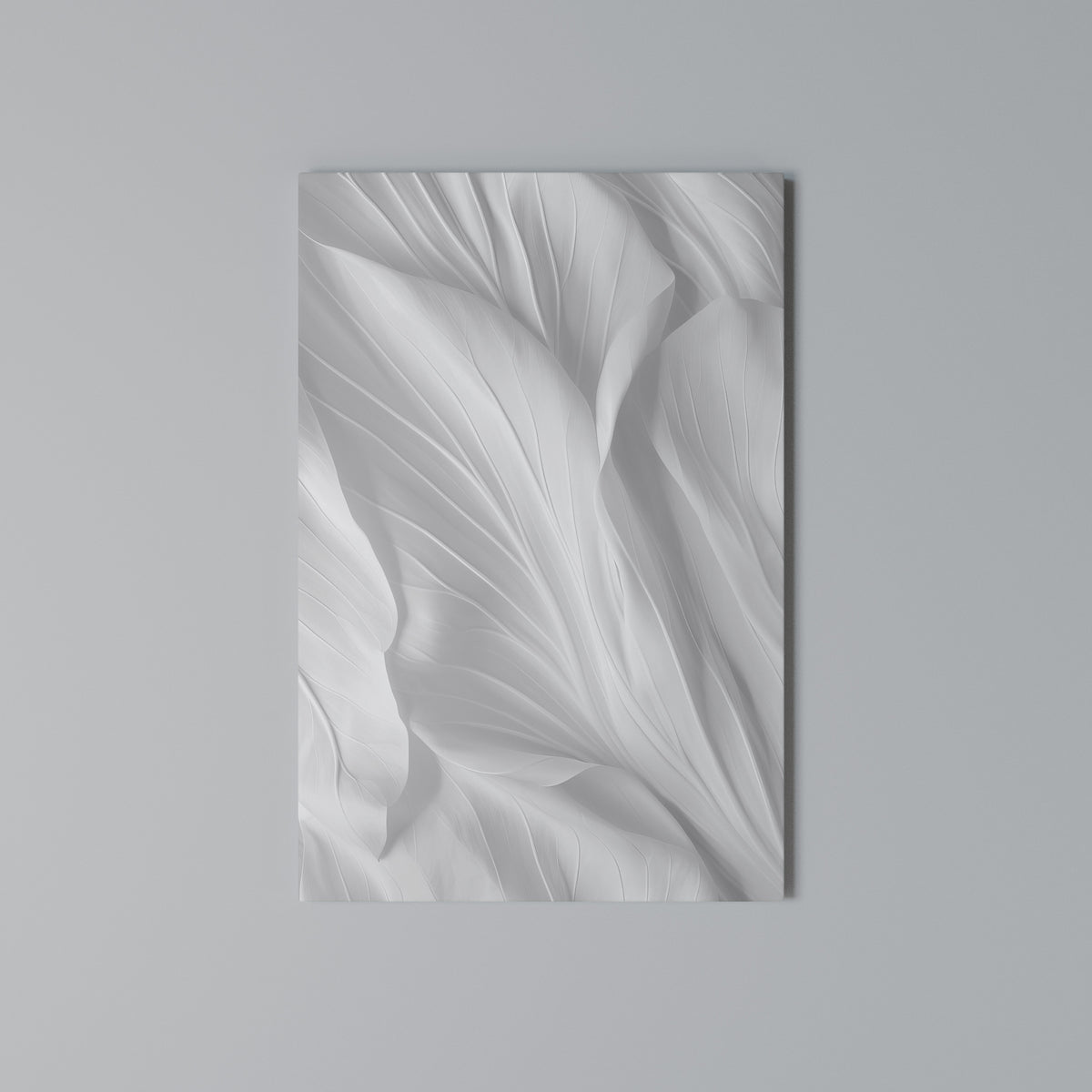 SILKEN SERENITY Quadro em tela vertical