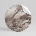TRANQUIL NATURE'S TOUCH Peel and Stick Round Sticker