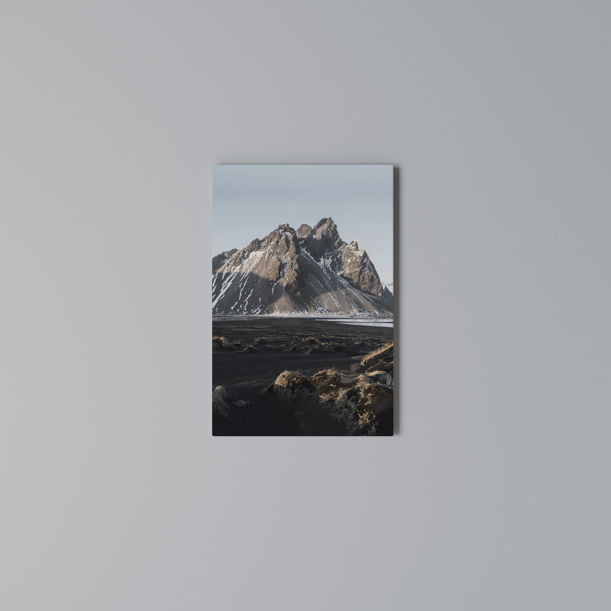 ECHOES OF TIMELESS HEIGHTS Vertical Canvas Print