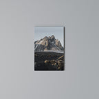 ECHOES OF TIMELESS HEIGHTS Vertical Canvas Print