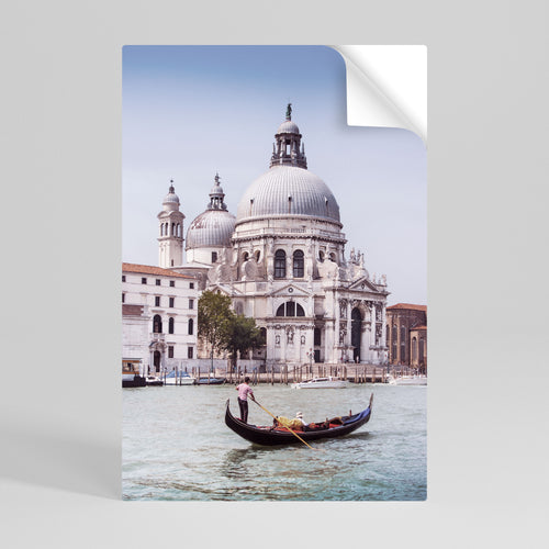 GONDOLA SERENADE Poster Verticale Adesivo