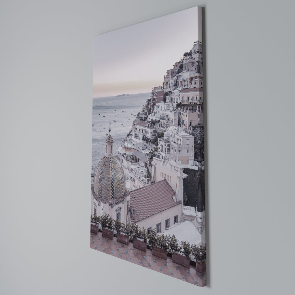 MEDITERRANEAN DREAMSCAPE Cuadro en lienzo vertical