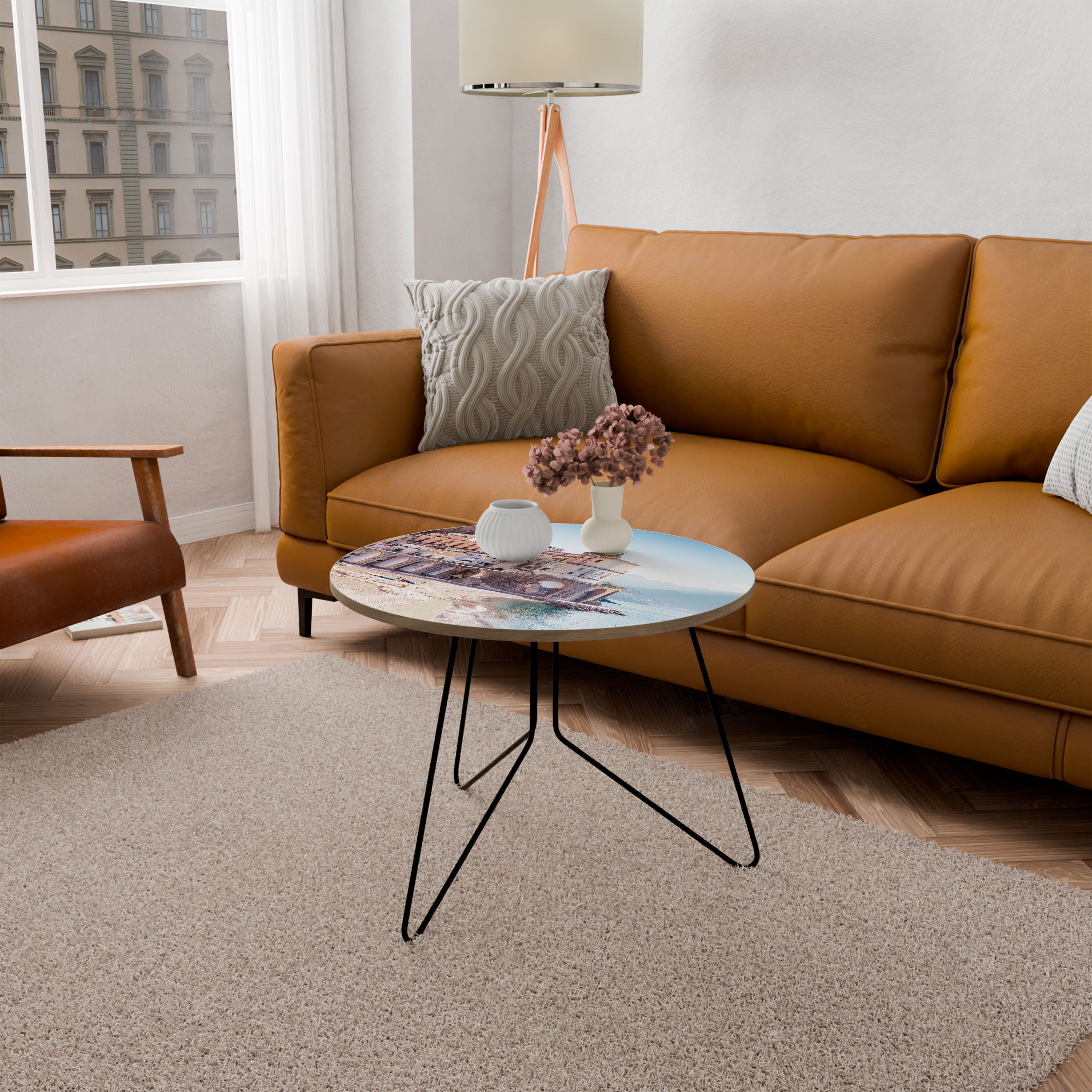 SEASIDE ARCHITECTURAL FANTASY Coffee Table