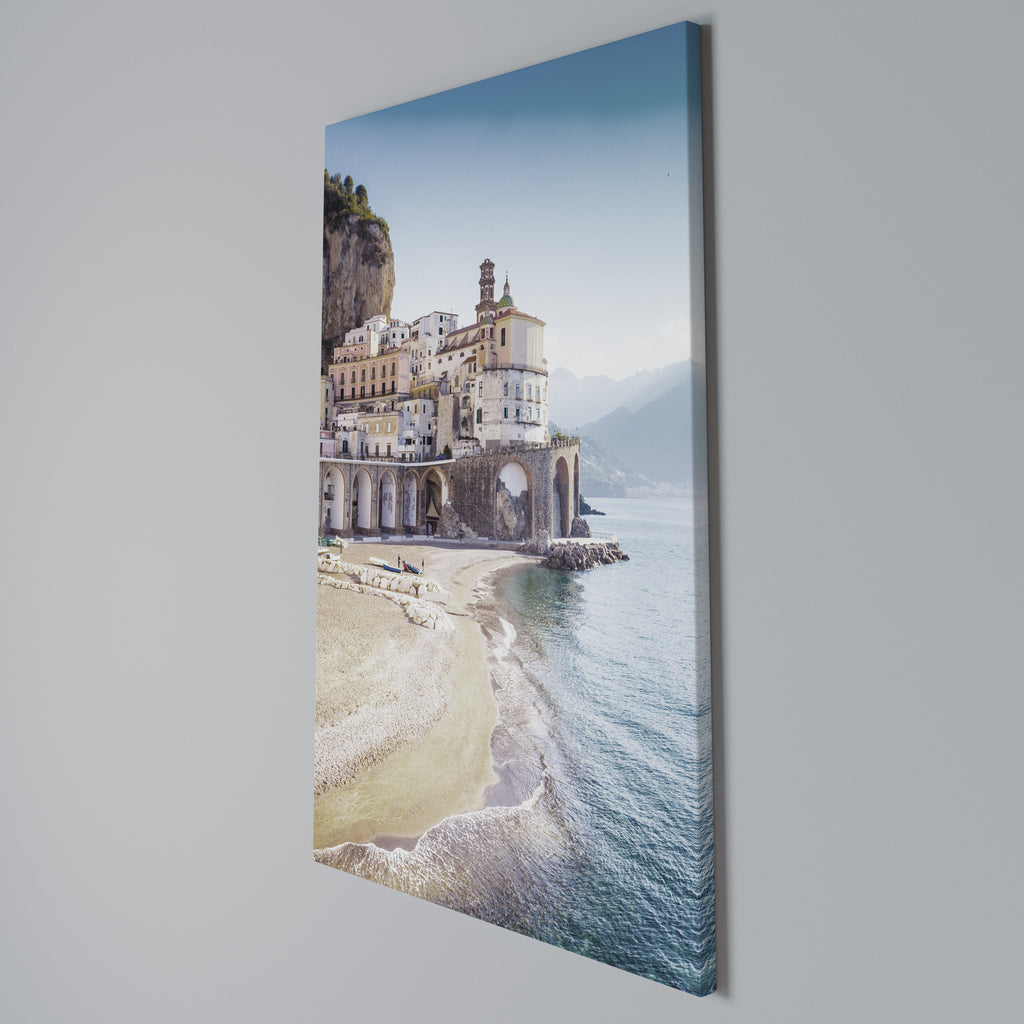 SEASIDE ARCHITECTURAL FANTASY Κατακόρυφος Πίνακας σε Καμβά