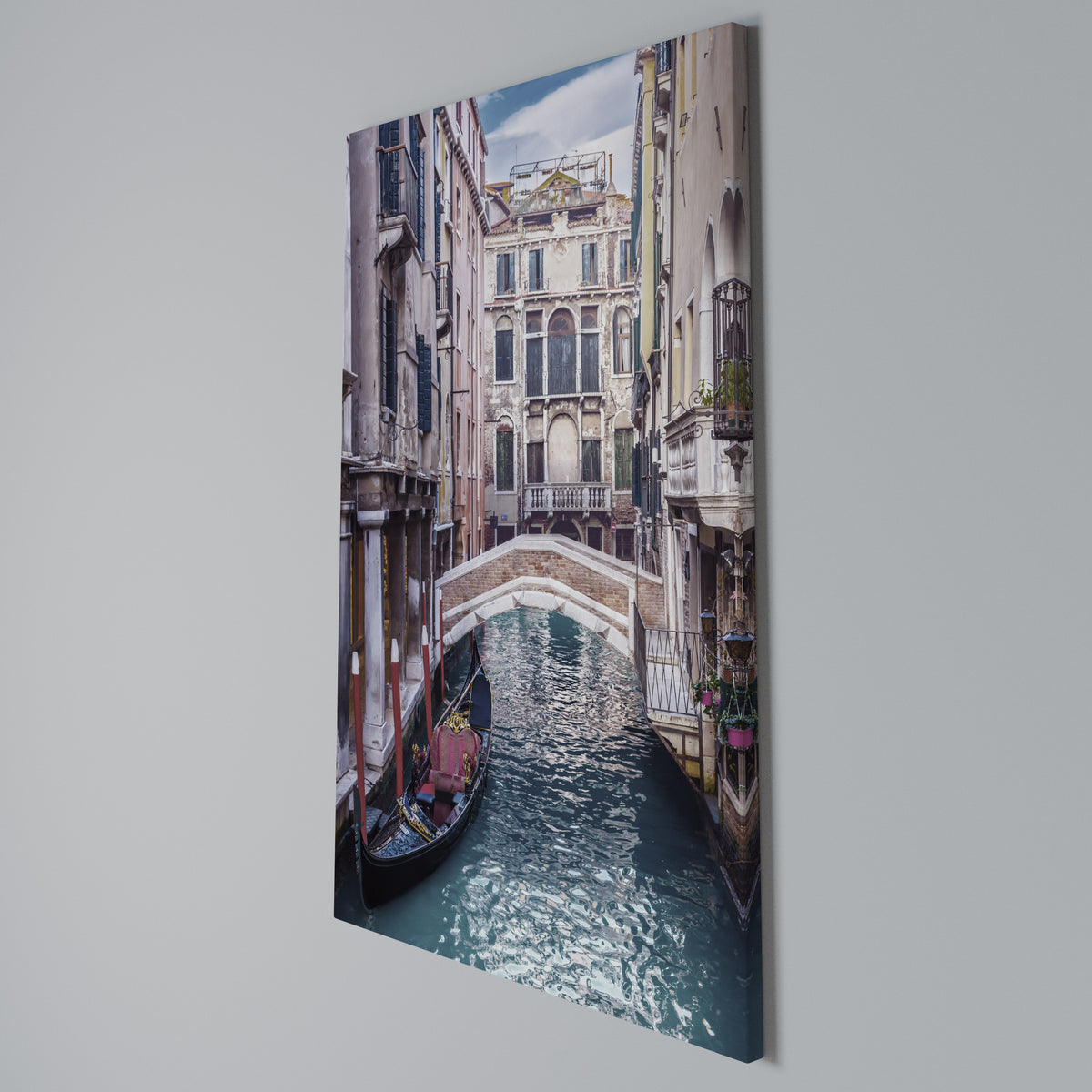 GONDOLA GLIDE Κατακόρυφος Πίνακας σε Καμβά