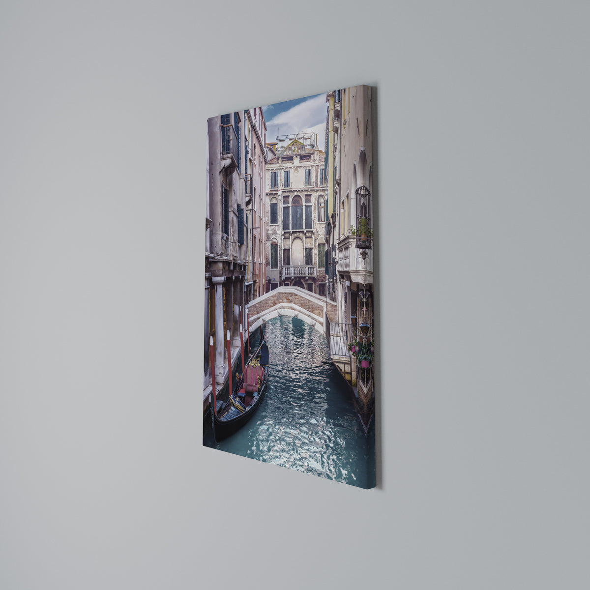 GONDOLA GLIDE Κατακόρυφος Πίνακας σε Καμβά