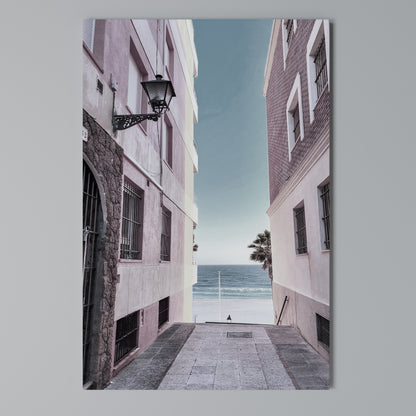 OCEAN'S WHISPER PATH Quadro em tela vertical