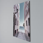 OCEAN'S WHISPER PATH Vertical Canvas Print