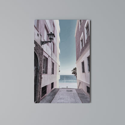 OCEAN'S WHISPER PATH Quadro em tela vertical