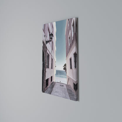 OCEAN'S WHISPER PATH Quadro em tela vertical
