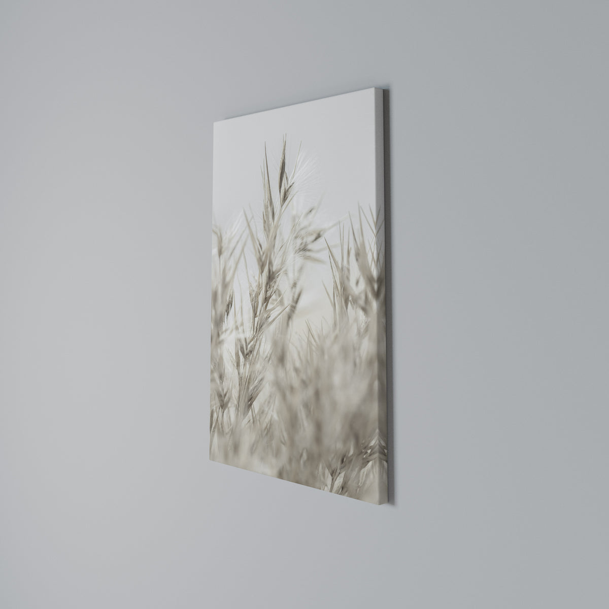 TRANQUIL GRASSES Vertical Canvas Print