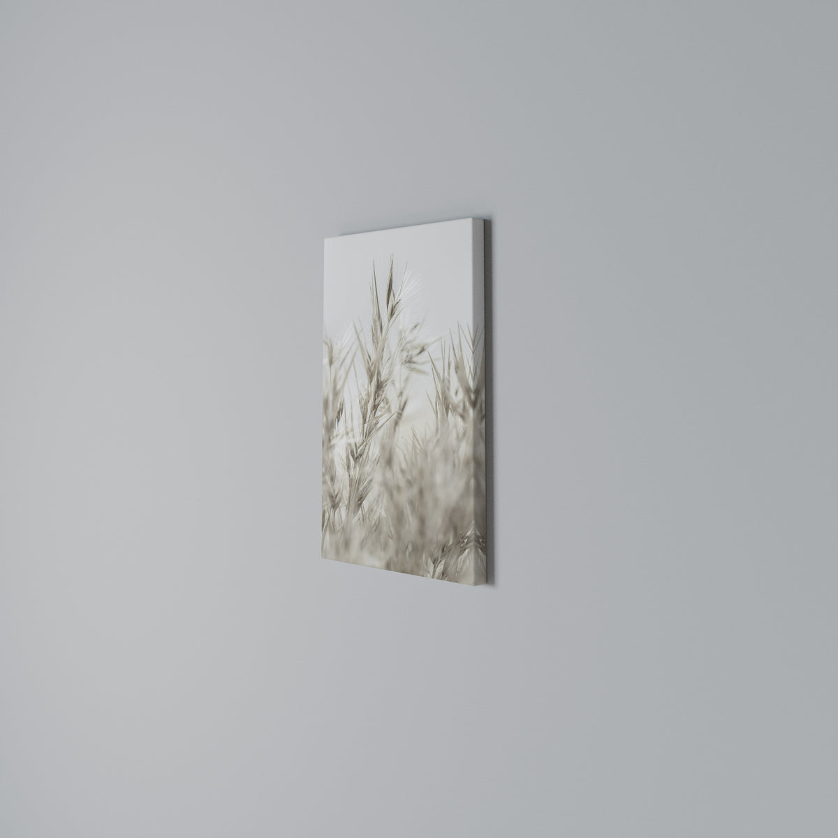 TRANQUIL GRASSES Vertical Canvas Print