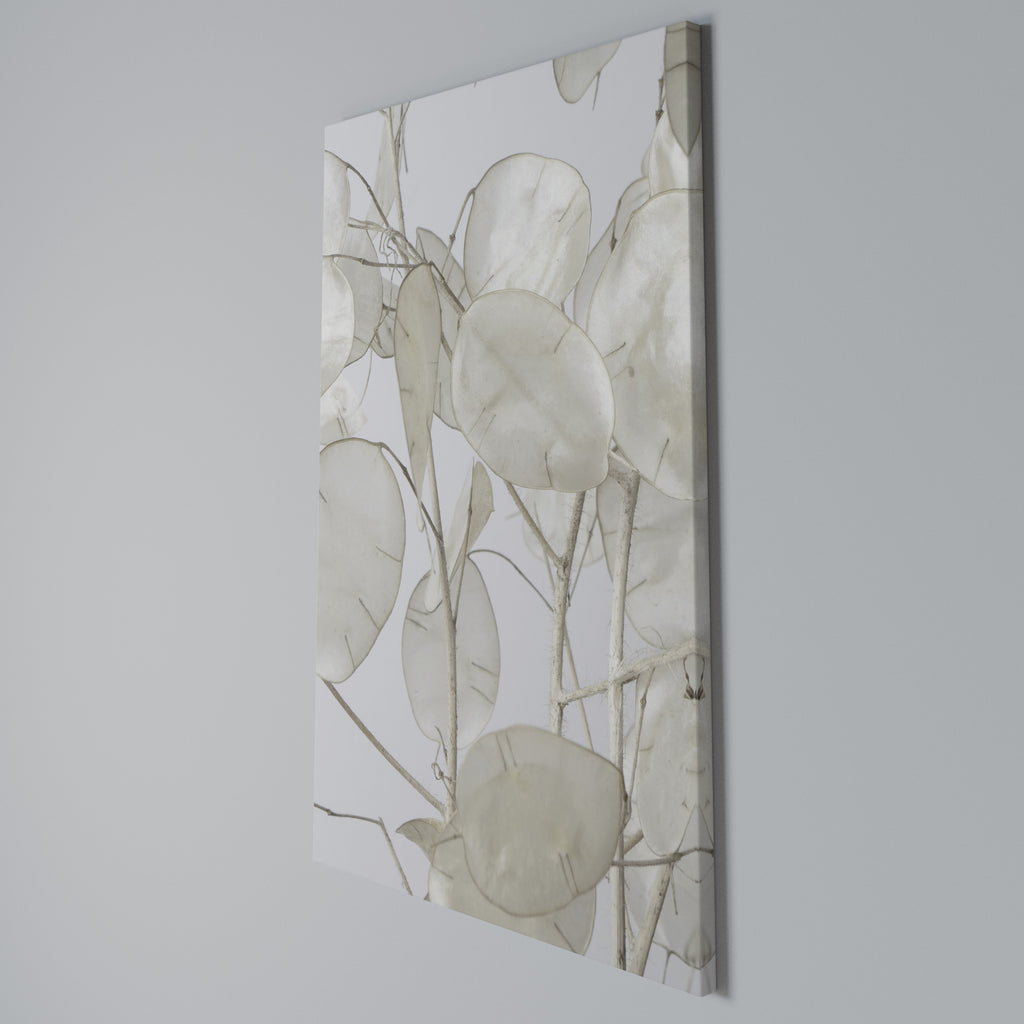 SILKY FOLIAGE WHISPERS Vertical Canvas Print