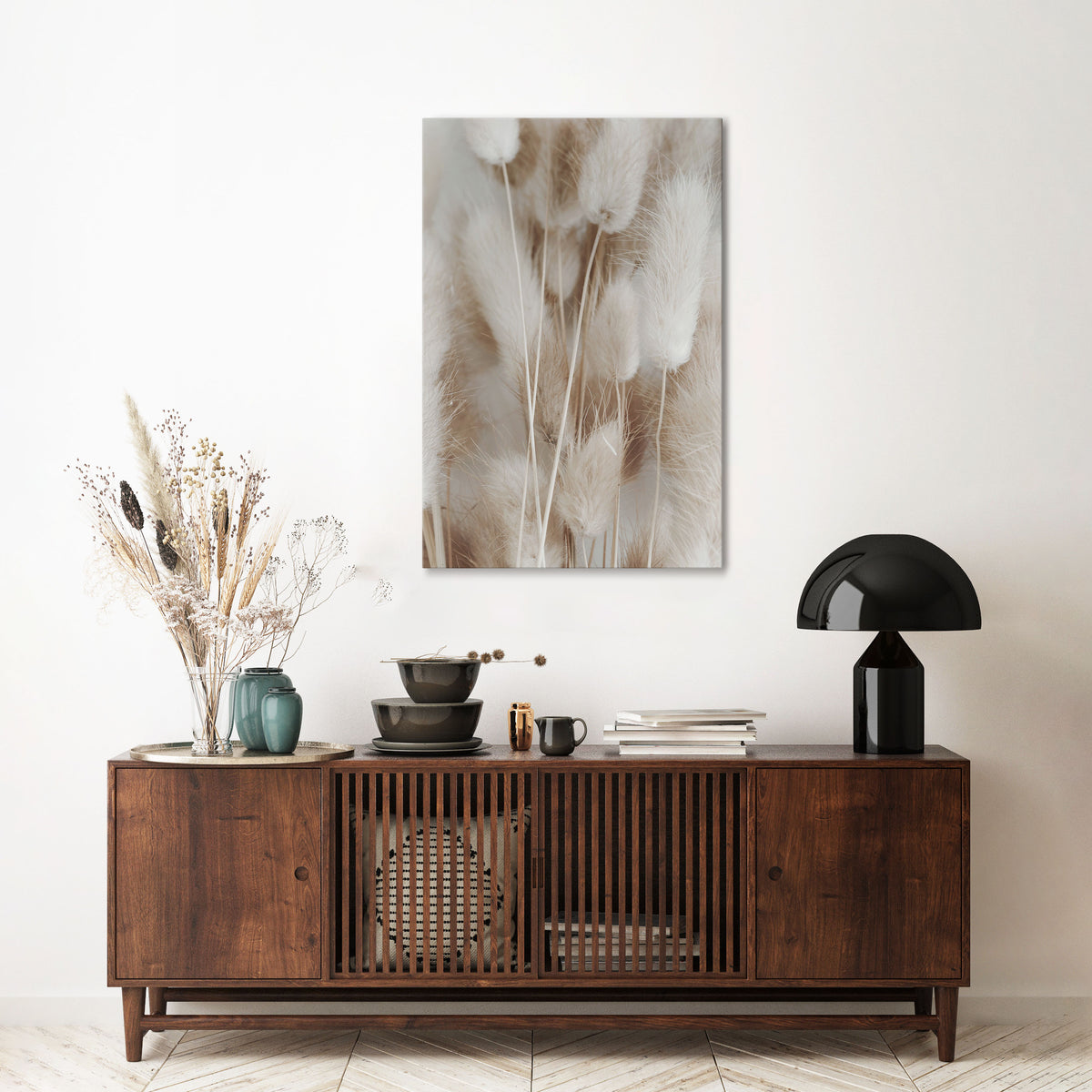 SOFTNESS IN FOCUS Quadro em tela vertical