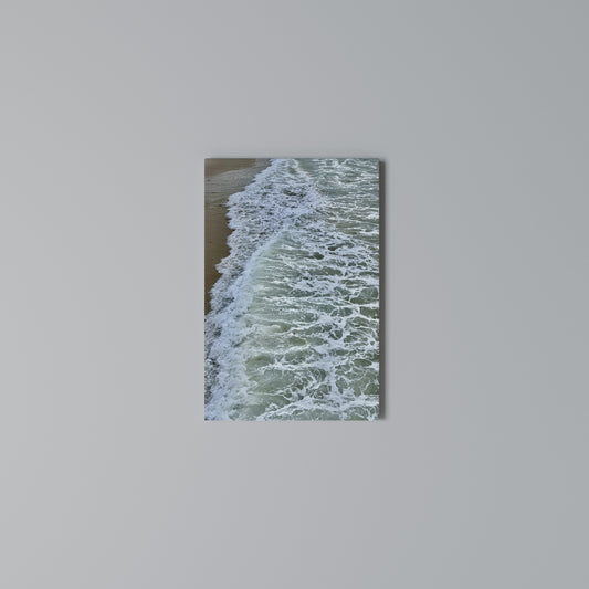 WAVES OF TIME Vertical Canvas Print