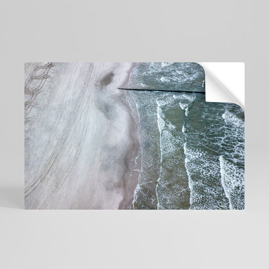 TIDE’S SILENT WHISPER Poster Orizzontale Adesivo