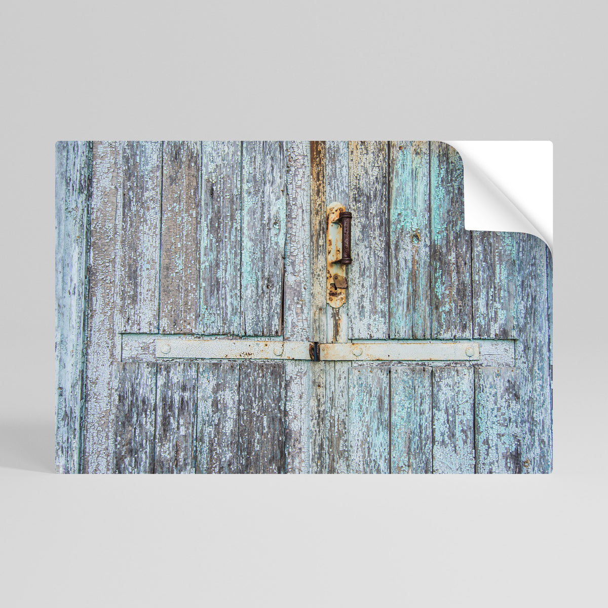 VINTAGE DOORWAY DREAMS Póster Autocolante Horizontal
