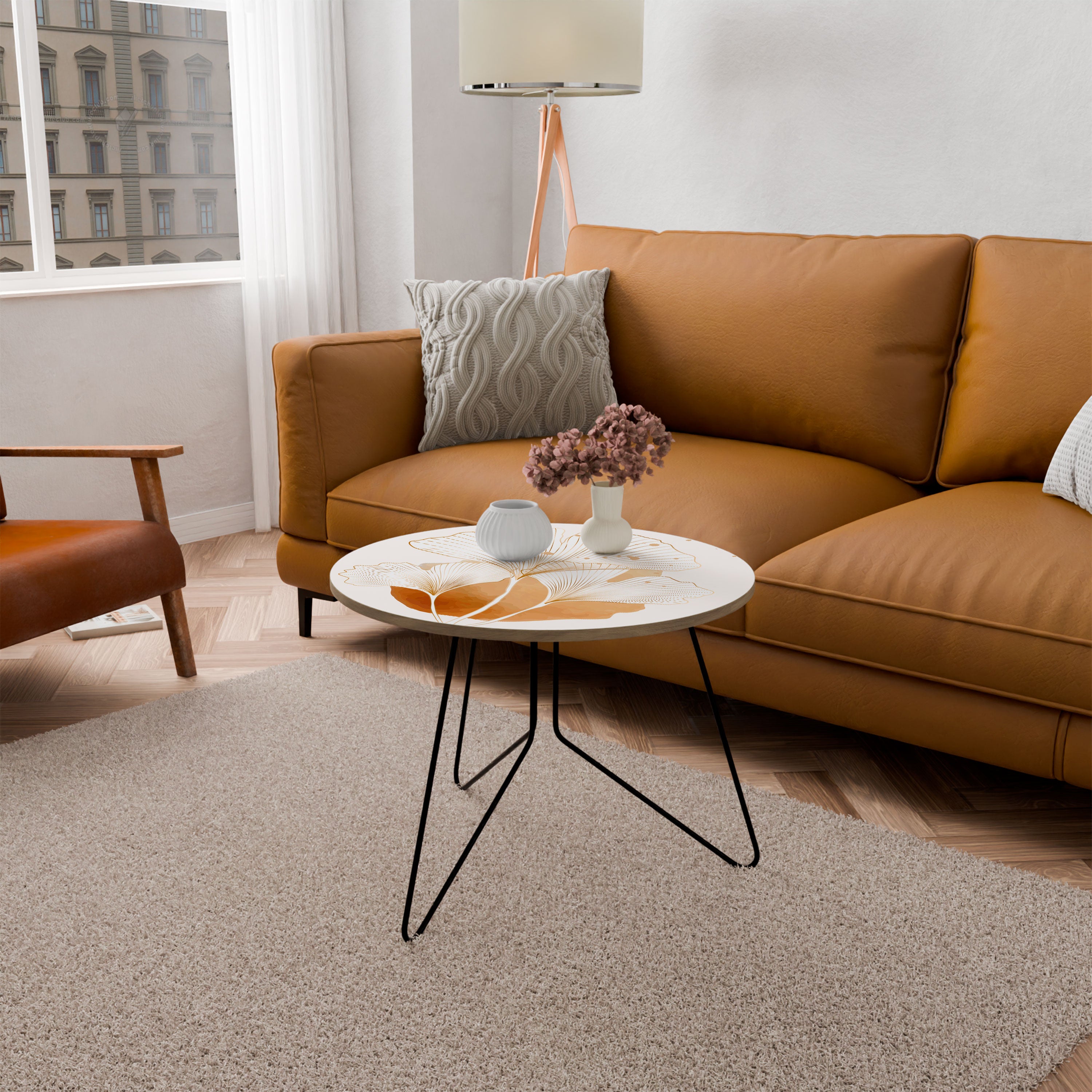 GOLDEN GINKGO DREAMS Soffbord