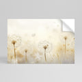 DREAMY DANDELION FIELDS Peel and Stick Horizontal Poster