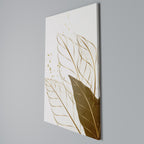 ELEGANCE IN FOLIAGE Vertical Canvas Print